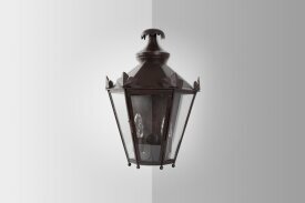 Louis XVI Nr. 223 | Historische Außen-Eckleuchte für 270° Montage | Handgefertigt in Frankreichvon LumArt